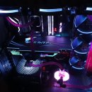 RGB custom GPU Backplate