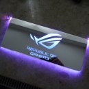mirrored RGB custom GPU Backplate