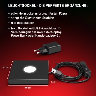 Mit LED Sockel